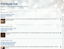 Tablet Screenshot of firstnovelsclub.com